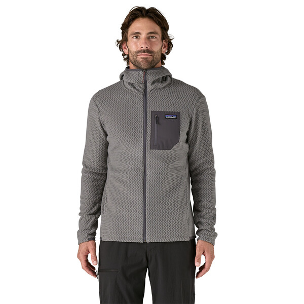 Patagonia M's R1 Air Full-Zip Hoody, Forever Grey