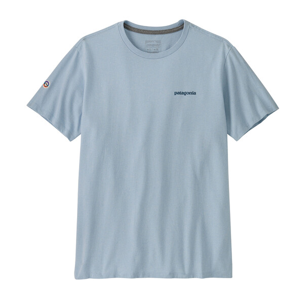 Patagonia Fitz Roy Icon Responsibili-Tee, Fleck Blue, S