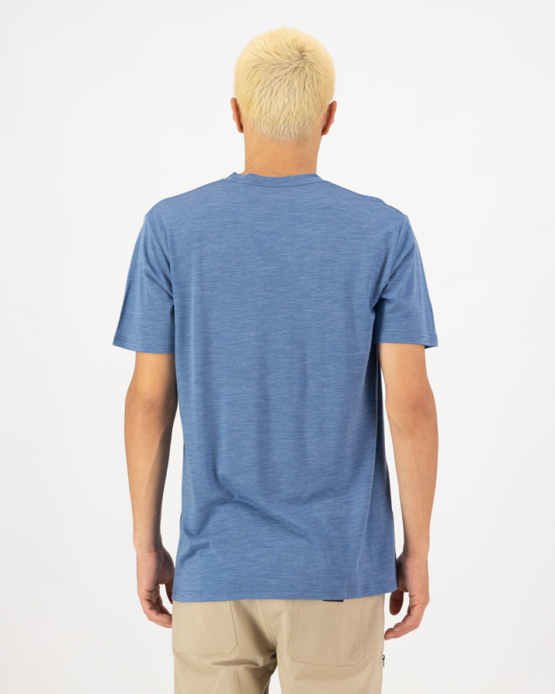 Mons Royale Zephyr Merino Tencel™ T-Shirt, Steel Blue, Grösse M