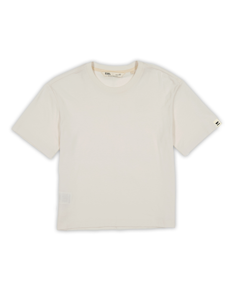 Mons Royale Yonder Merino Organic Cotton T-Shirt, Vintage White, Grösse M