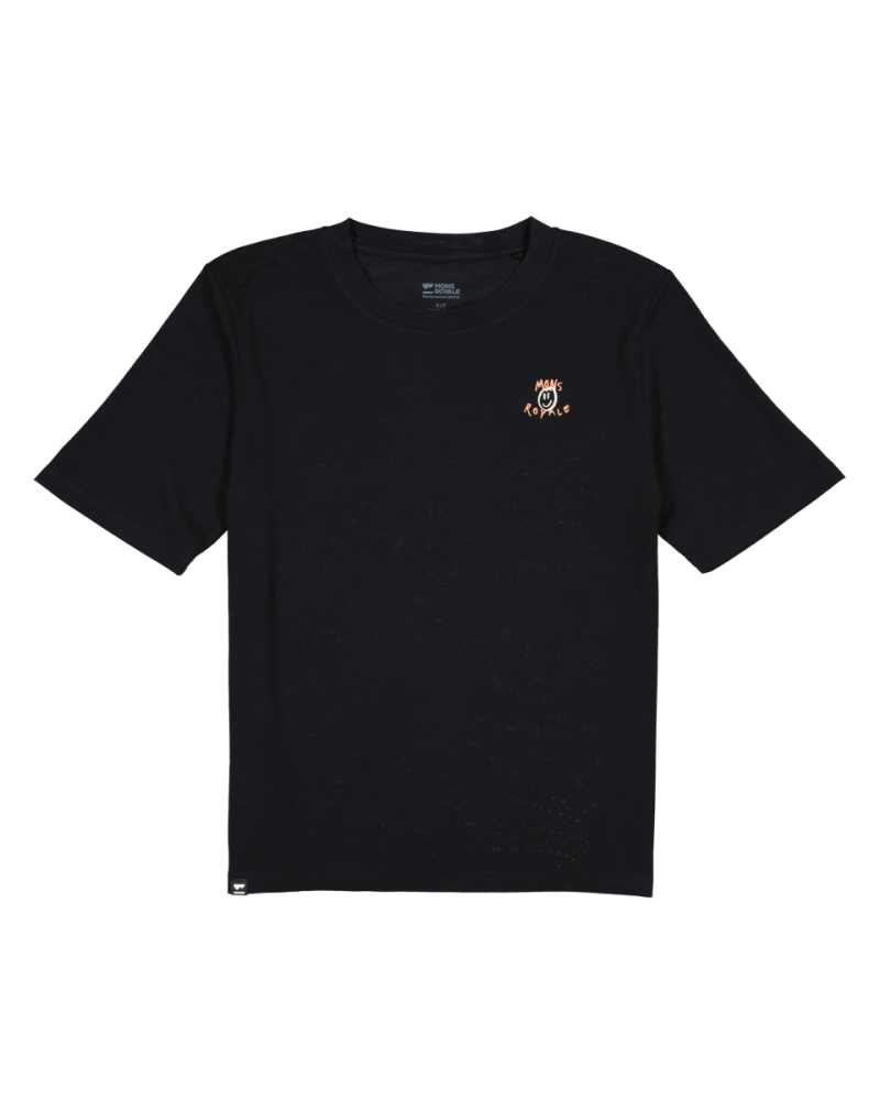 Mons Royale Icon Merino T-Shirt, Black, Grösse M