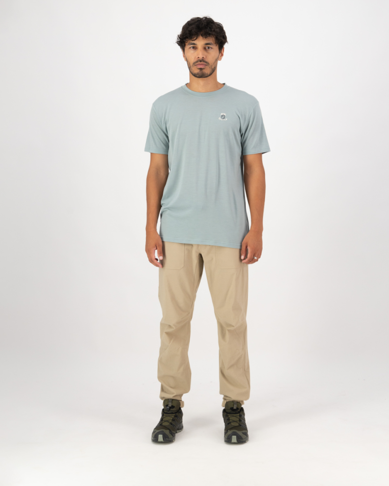 Mons Royale Icon Merino Classic T-Shirt, Dew, Grösse M
