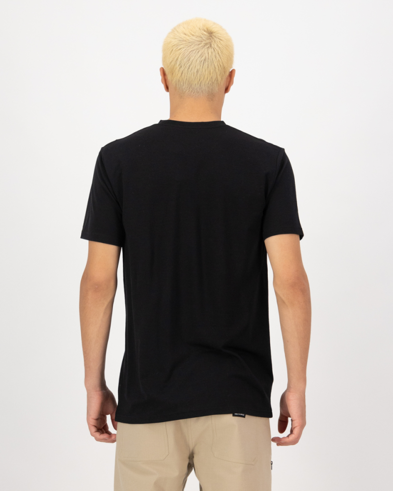 Mons Royale Icon Merino Classic T-Shirt, Black, Grösse XL
