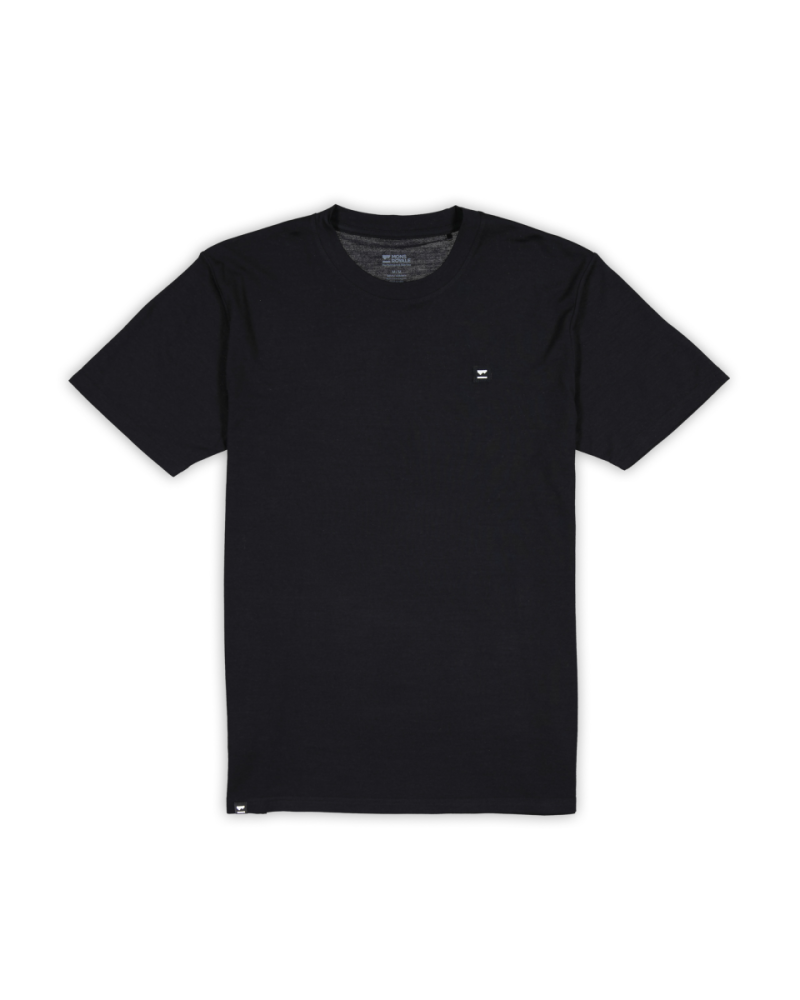 Mons Royale Icon Merino Classic T-Shirt, Black, Grösse XL
