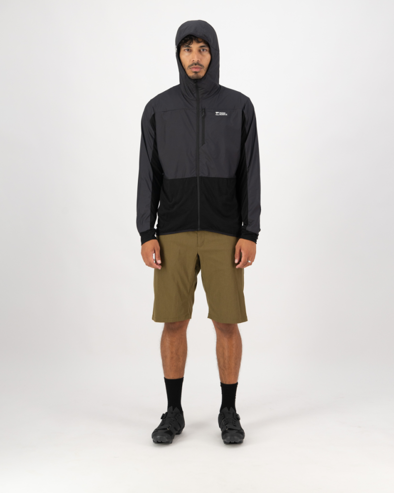 Mons Royale Diversion Merino Wind Jacket, Black, Grösse M