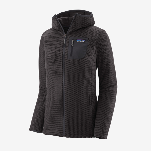 Patagonia W's R1 Air Full-Zip Hoody, Black, L