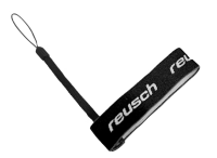 Reusch Leash Comfort Branded, black, L