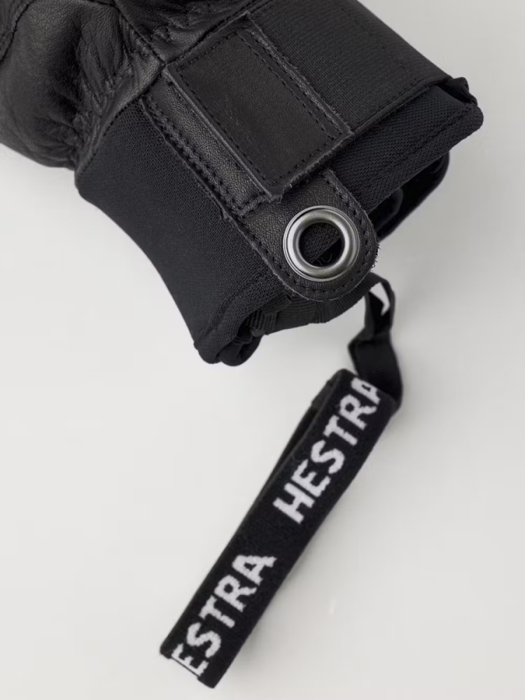 Hestra Fall Line - 5 Finger, Black/black, 11