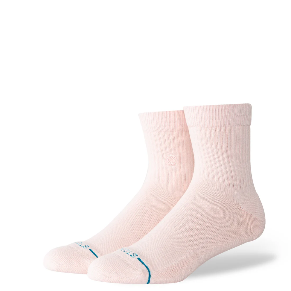 Stance Icon Quarter, Pink, Grösse S