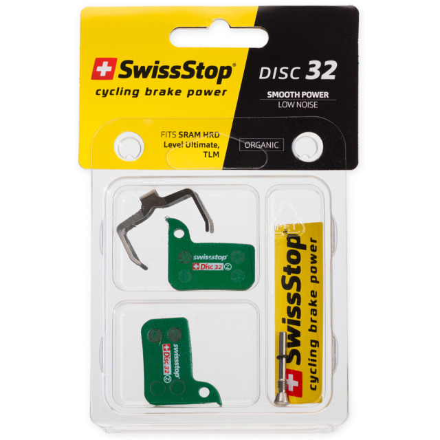 SwissStop Bremsbelag Disc 32 C SRAM, 1 Paar/HRD/eTap HRD/Level Ultimate/Level TLM