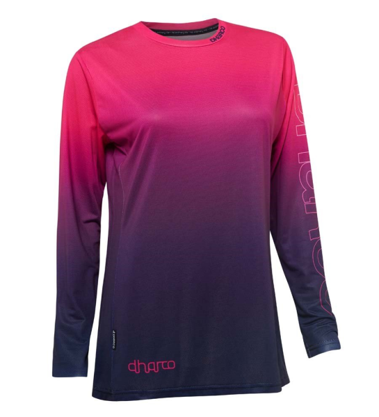 Dharco Womens Race Jersey | Fort Bill Pink / Blau
