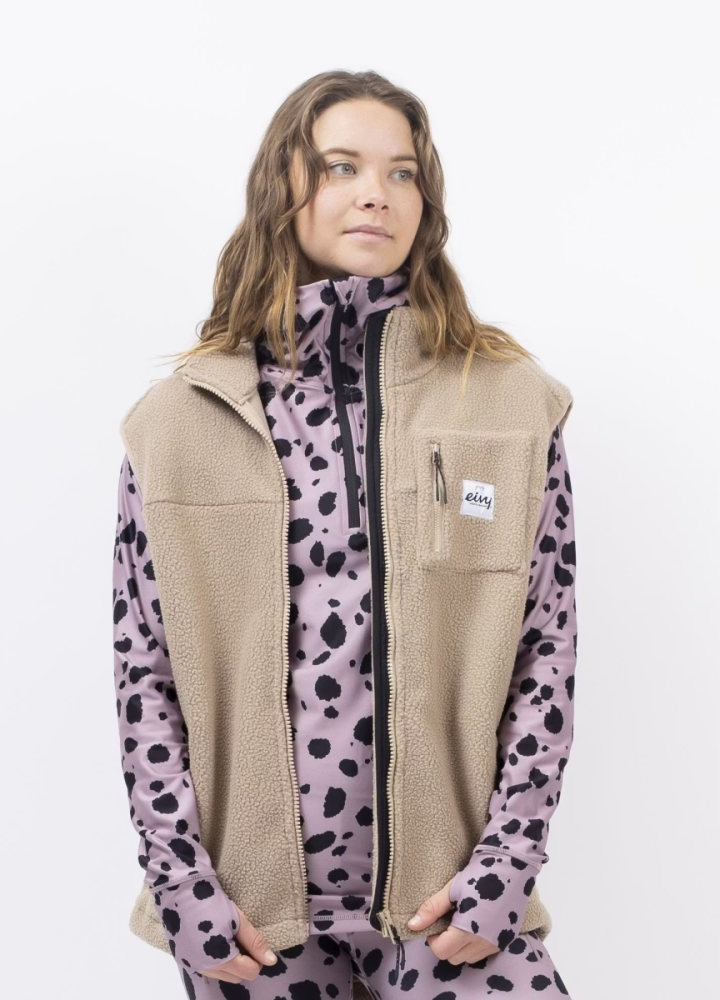 EIVY Lumberjack Sherpa Vest 25 , Sand