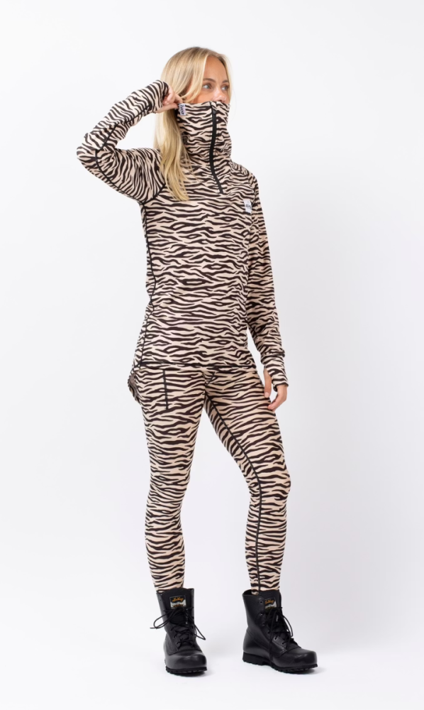 EIVY Icecold Zip Top, Zebra
