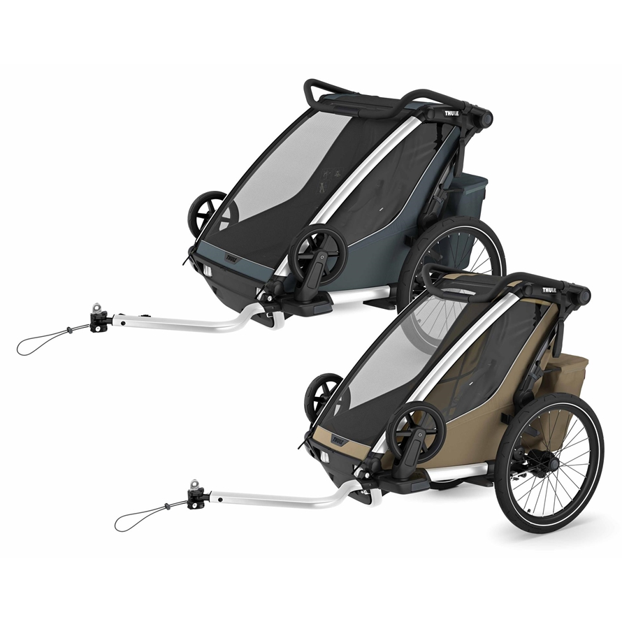 Thule Anhänger CHA CROSS 1 G2 Khaki Single (1er) Alu/Faded Khaki