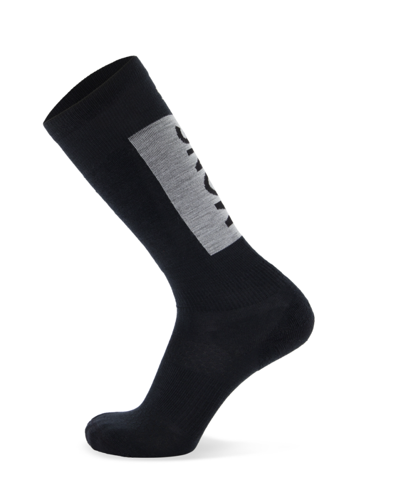 Mons Royale Atlas Merino Snow Sock, Black, Grösse M