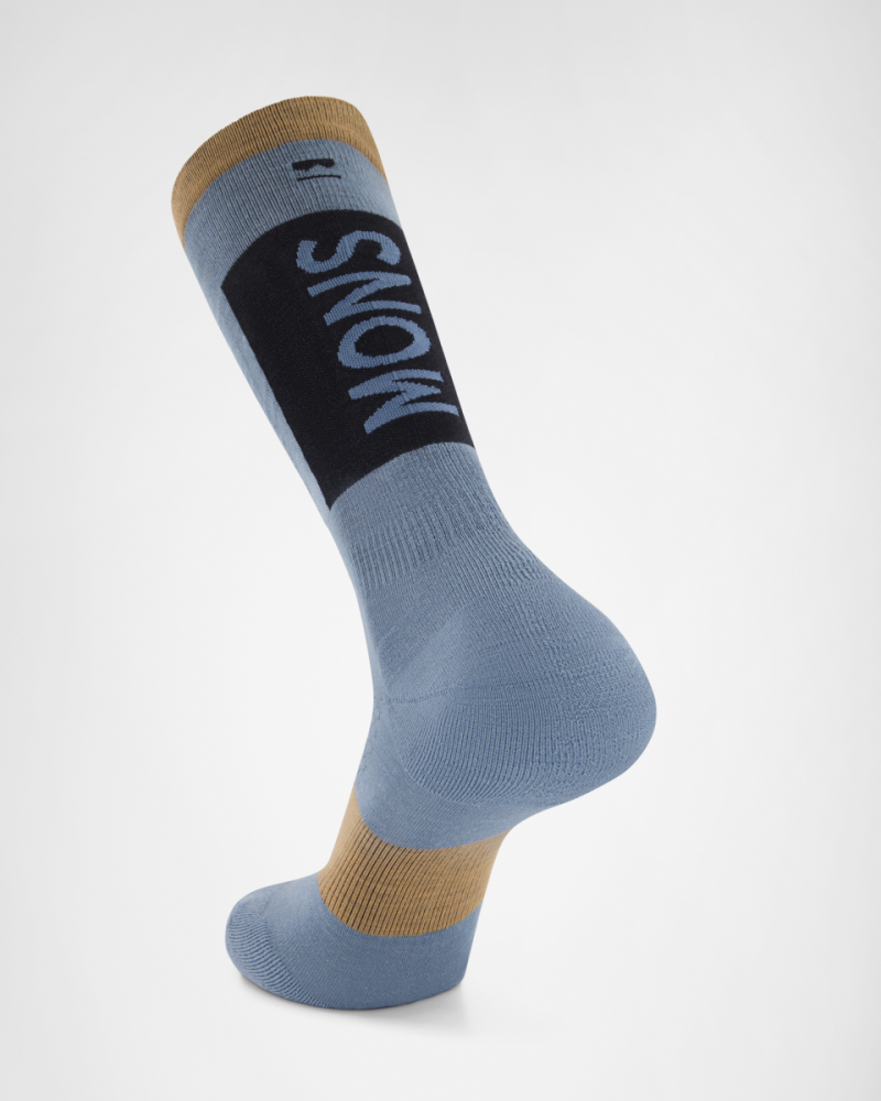 Mons Royale Atlas Merino Snow Sock, Goblin Blue, Grösse L