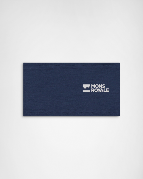 Mons Royale Haines Merino Headband, Midnight