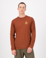 Mons Royale Icon Merino Classic Long Sleeve, Sienna, Grösse S