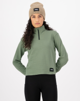 Mons Royale Offgrid Merino Fleece Long Sleeve, Willow, Grösse L