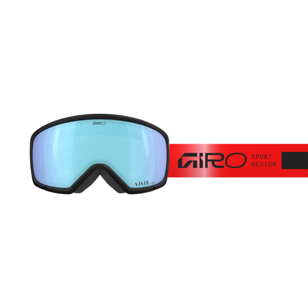 Giro Ringo Vivid Goggle, red slide vivid royal S2