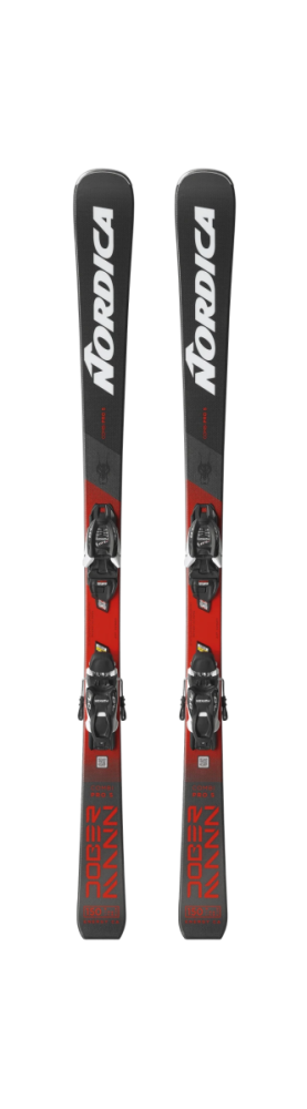 Nordica Dobermann Combi Pro S Anthracite / Red FDT 7 130cm