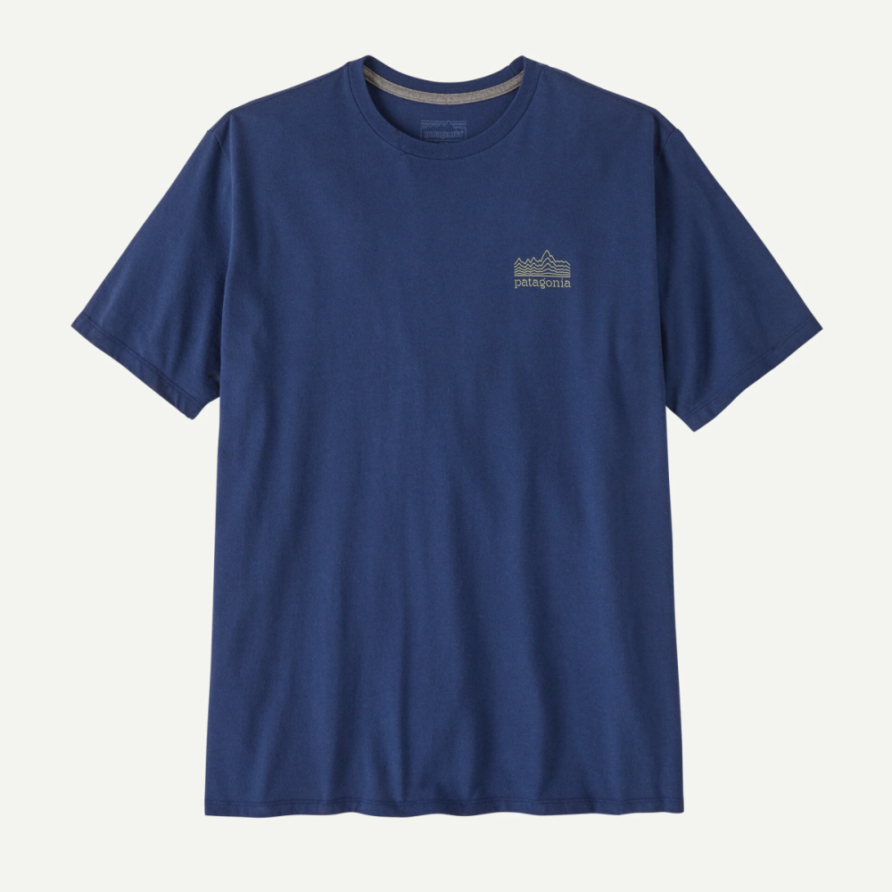 Patagonia M's Strataspire Responsibili-Tee, Clement Blue, M