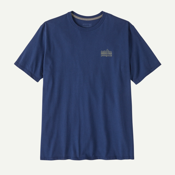 Patagonia M's Strataspire Responsibili-Tee, Clement Blue
