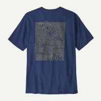Patagonia M's Strataspire Responsibili-Tee, Clement Blue, M