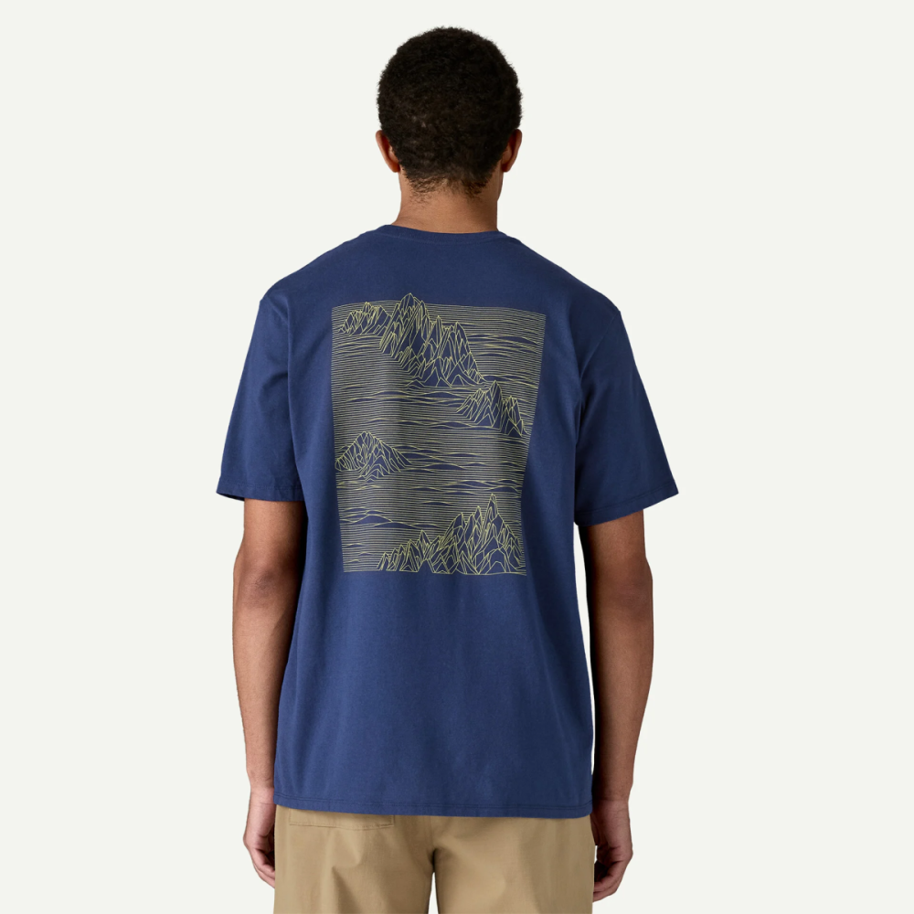 Patagonia M's Strataspire Responsibili-Tee, Clement Blue, M