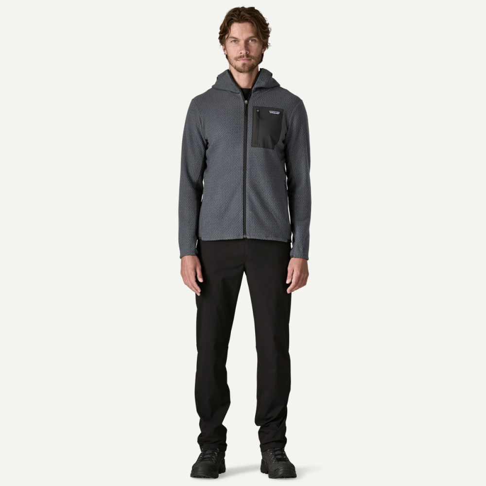 Patagonia M's R1 Air Full-Zip Hoody, Smolder Blue, XL