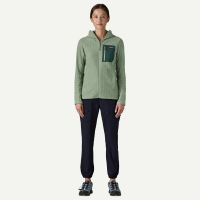 Patagonia W's R1 Air Full-Zip Hoody, Ellwood Green, M