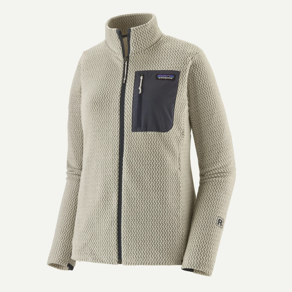 Patagonia W's R1 Air Jkt, Wool White, M