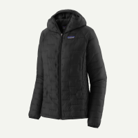 Patagonia W's Micro Puff Hoody, Black, S