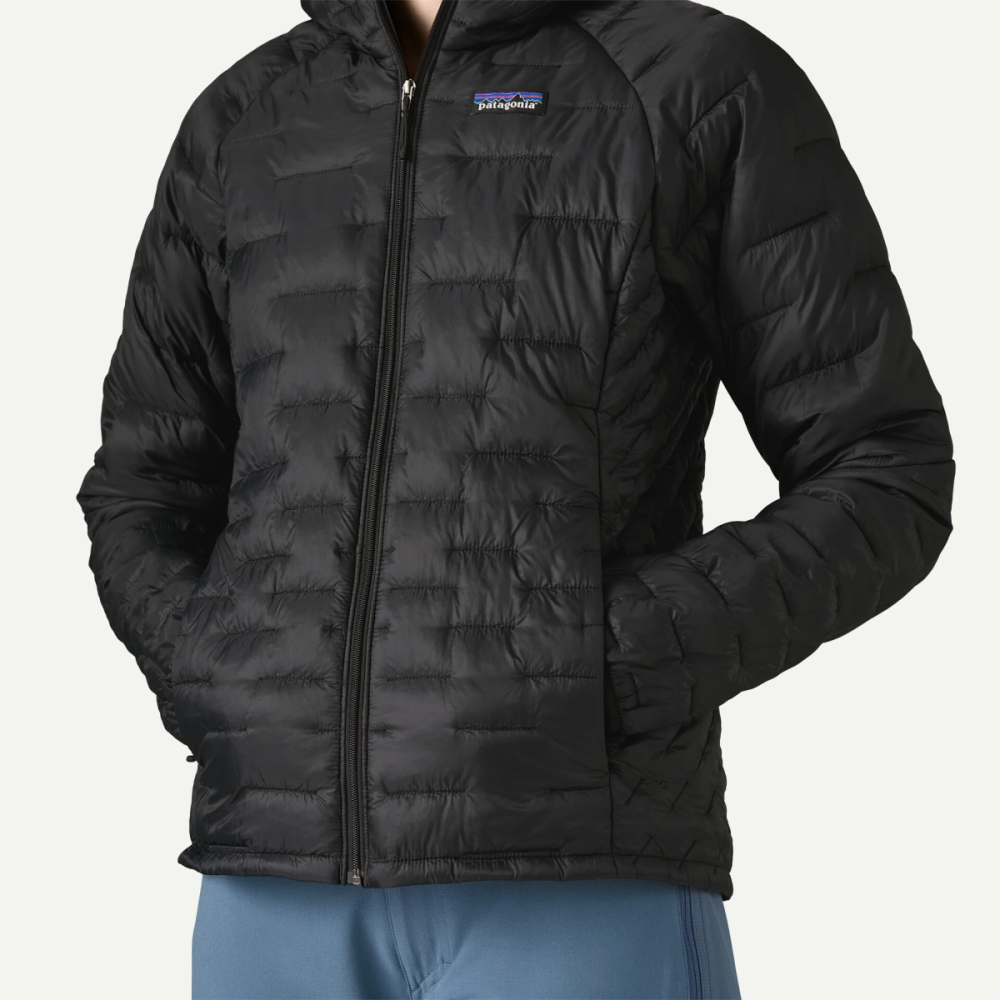 Patagonia W's Micro Puff Hoody, Black, S