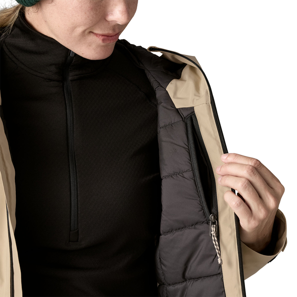 Patagonia W's Insulated Storm Shift Jkt, Oar Tan, M