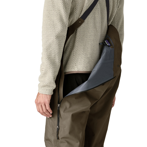 Patagonia M's Untracked Bibs, Marlow Brown, S