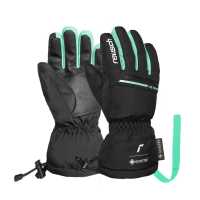 Reusch Sprint GORE-TEX Junior, black/cabbage, 5.5