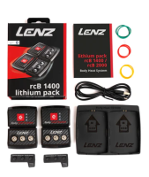 Lenz Lithium Packs rcB 1400 (USB-C), schwarz