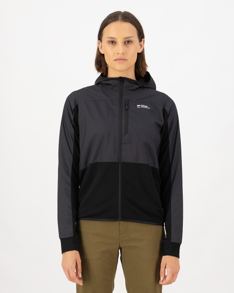 Mons Royale Diversion Merino Wind Jacket, Black
