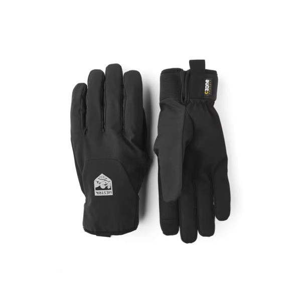 Hestra Czone Bike Mistral - 5 Finger, Black