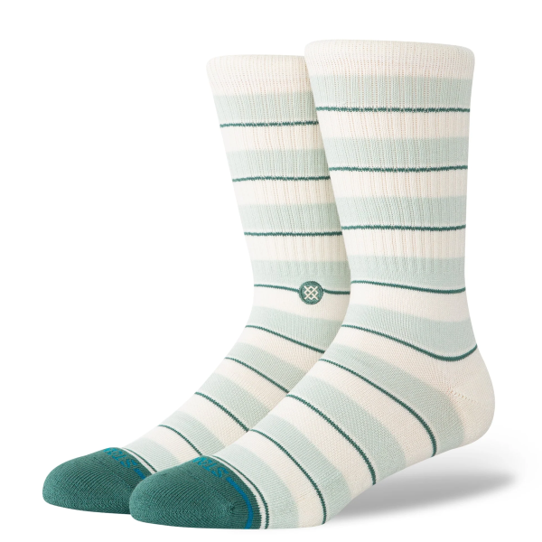 STANCE Striped It Crew, teal