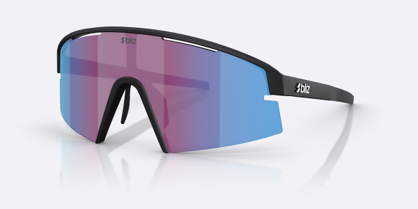 Bliz P006, Matte black, Violett Nano Optics/Blau Multicolor