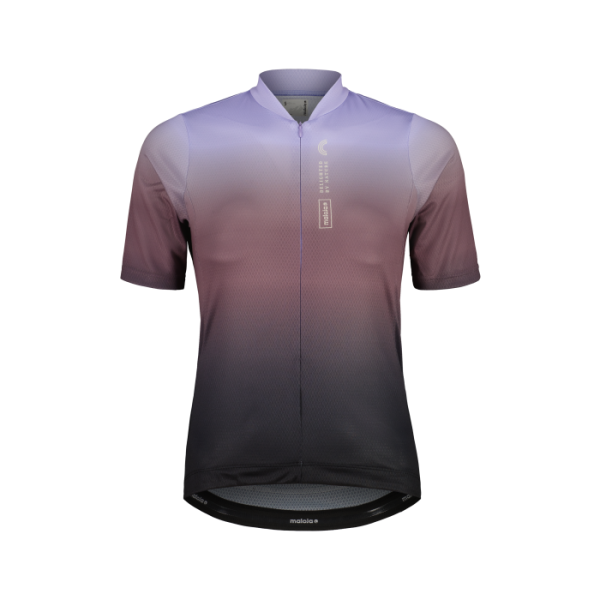 Maloja VaridM. Cycle Jersey, deep black rainbow