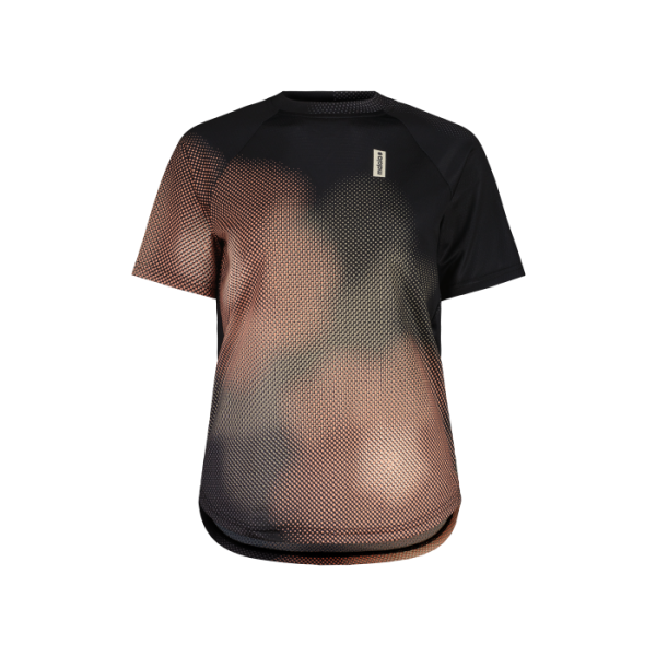 Maloja OshakaM. Enduro Tee, deep black bloom
