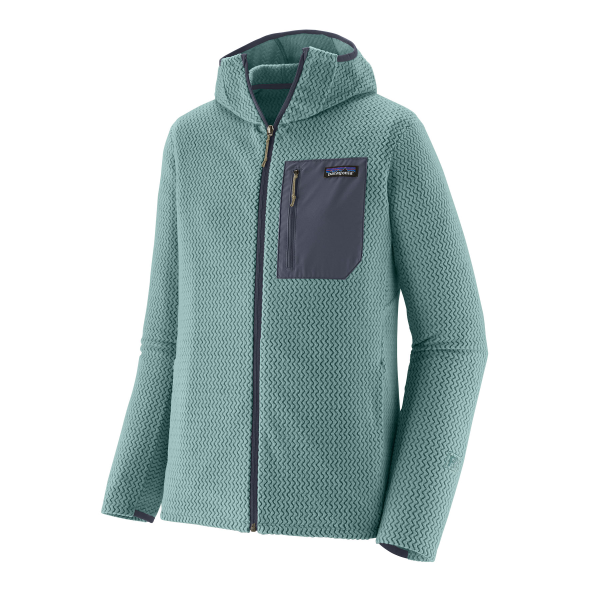 Patagonia M's R1 Air Full-Zip Hoody, Blue Sage