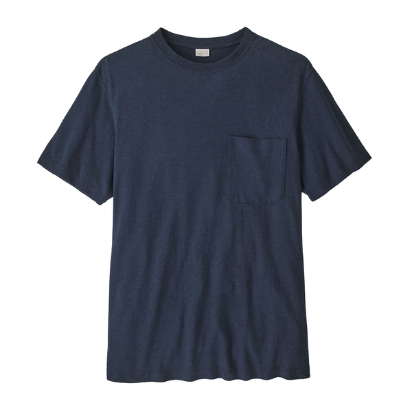 Patagonia M's Trail Harbor Pocket Tee, New Navy