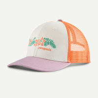 Patagonia K's Trucker Hat, Friend Lei: White, ALL