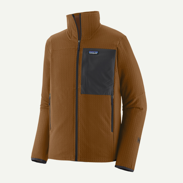 Patagonia M's R2 TechFace Jkt, Deer Brown