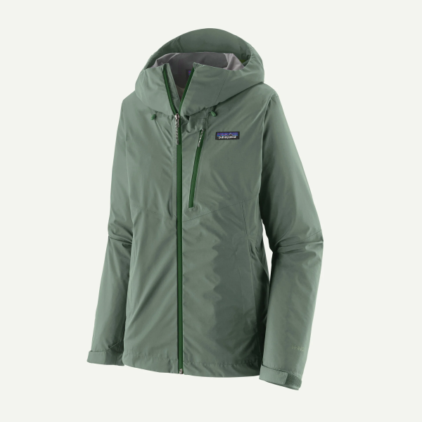 Patagonia W's Granite Crest Rain Jkt, Canopy Green