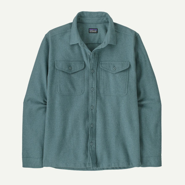 Patagonia M's Fjord Flannel Shirt, Whole Weave: Blue Sage
